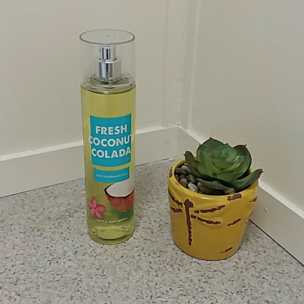 New Bath & Body Works fresh coconut colada